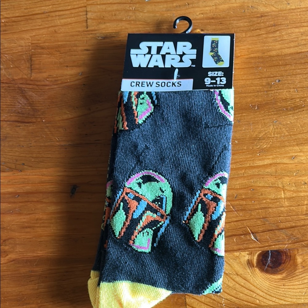 Star‎ Wars Boba Fett Crew Socks